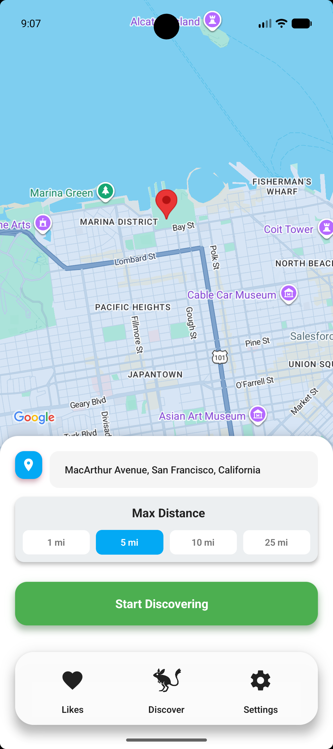 Nibblr app screenshot 1
